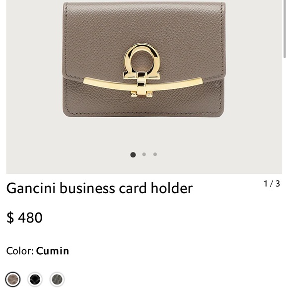Ferragamo Gancini business card holder - Picture 10 of 10